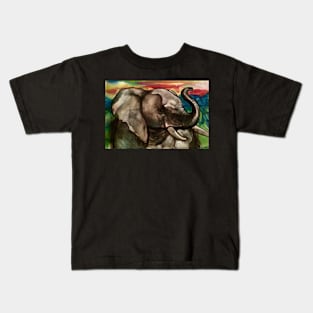 Lucky elephant Kids T-Shirt